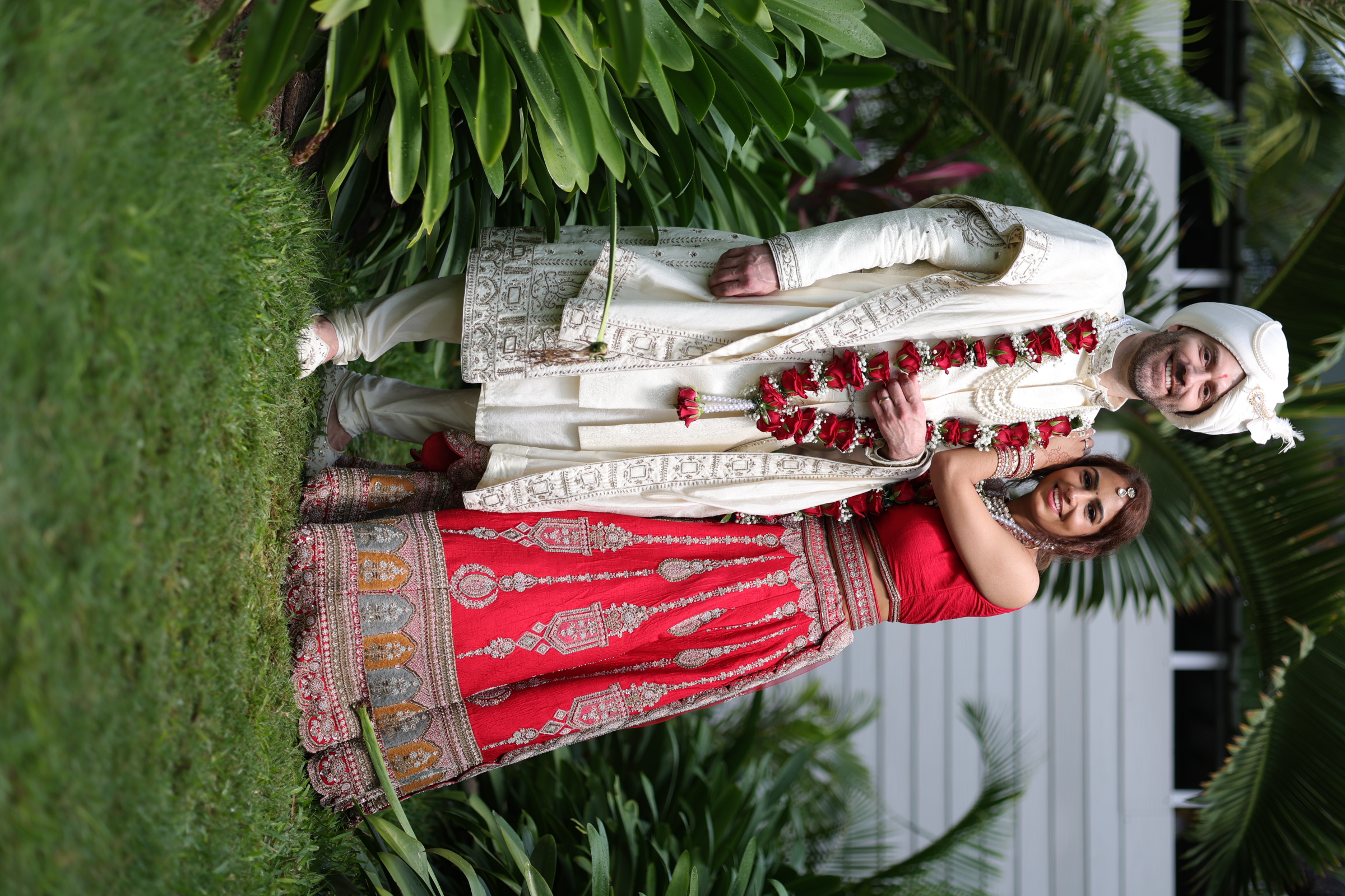 aiDo founders Jon and Khush at their wedding